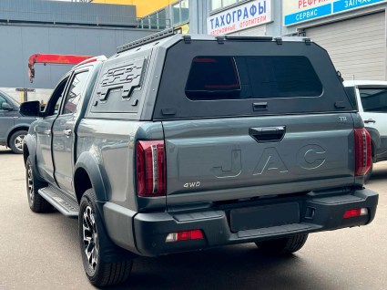 Kунг на кузов JAC T9 2 стекла алюминиевый купить в Воронеже
